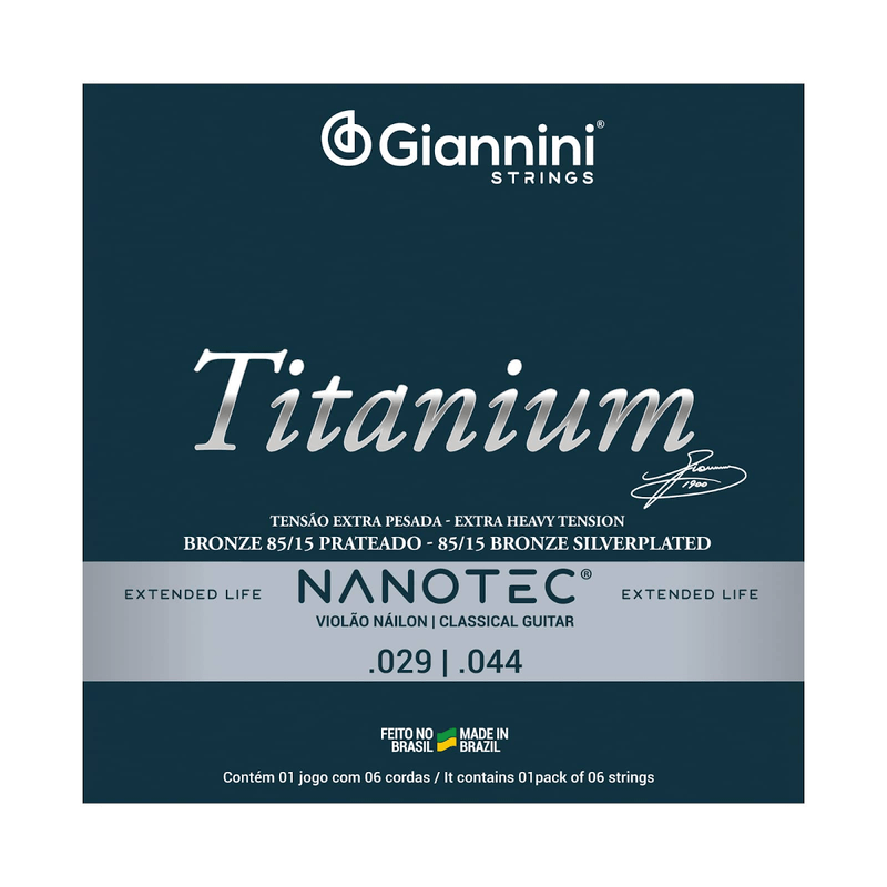 Encordoamento-Para-Violao-Nylon-85-15-GENWXTA-PN---Giannini