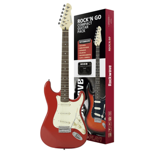Kit de Guitarra Stratocaster Vermelha RGK-50 RD - Rockwave