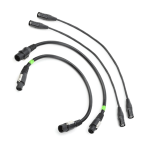 Kit Jumper Cabos PowerCON e EtherCON 60cm LA-KIT-J - QSC