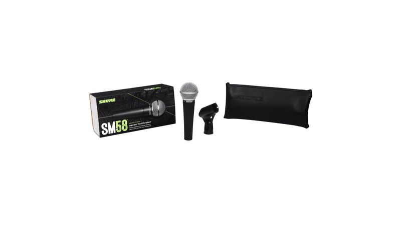 Microfone Vocal Dinâmico Cardioide SM-58 LC - Shure | Vocal