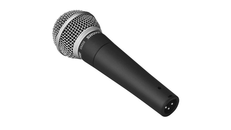 Microfone Vocal Dinâmico Cardioide SM-58 LC - Shure | Vocal
