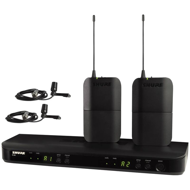 Microfone-de-Lapela-Sem-Fio-Duplo-BLX-188BR-CVL-J10---Shure