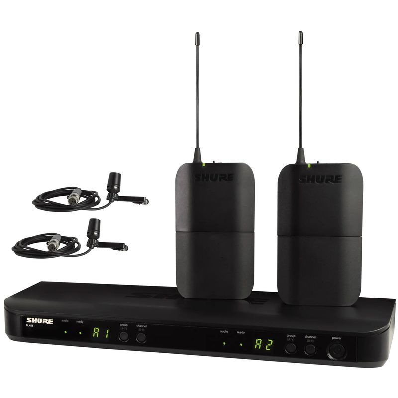 Sistema-De-Microfone-Lapela-Sem-Fio-Duplo-BLX-188BR-CVL-M15---Shure