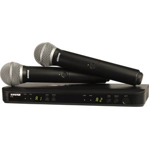 Sistema De Microfone Sem Fio De Mão BLX-288BR/PG58 J10 - Shure