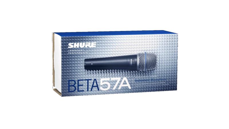 Microfone Dinâmico Vocal e instrumentos BETA-57A - Shure