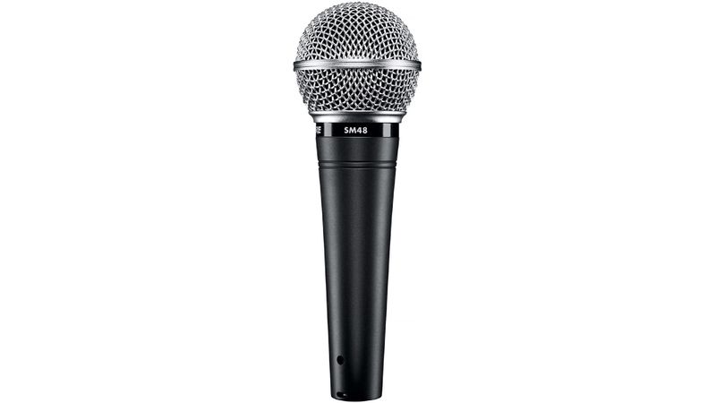 Microfone Dinâmico Cardióide SM-48-LC - Shure | Áudio Profissional