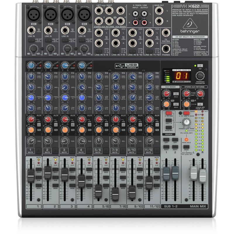 Mesa-de-Som-Analogica-Xenyx-X1622-USB---Behringer