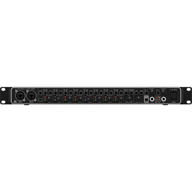 Interface-de-Audio-MIDI-U-PHORIA-UMC-1820---Behringer