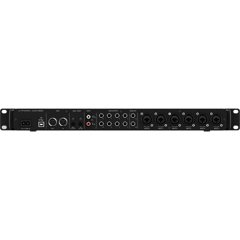 Interface-de-Audio-MIDI-U-PHORIA-UMC-1820---Behringer-1