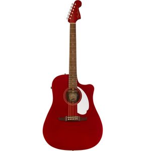 Violão Eletroacústico Aço Redondo Player Wn Apple Red - Fender