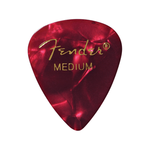 Palheta Premium Celuloide Red Moto Medium 351 - Fender