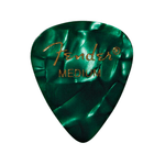 Palheta-Premium-Celuloide-Green-Moto-Medium-351---Fender