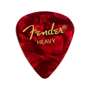 Palheta Premium Celuloide Red Moto Heavy 351 - Fender