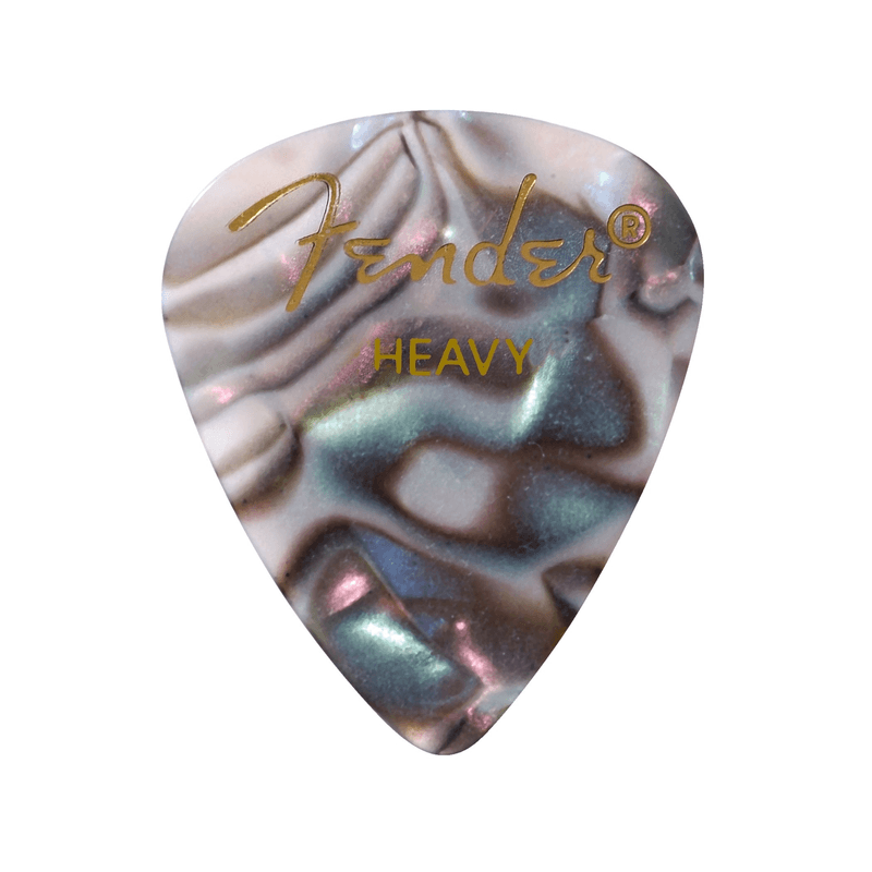 Palheta-Premium-Celuloide-Abalone-Heavy-351---Fender