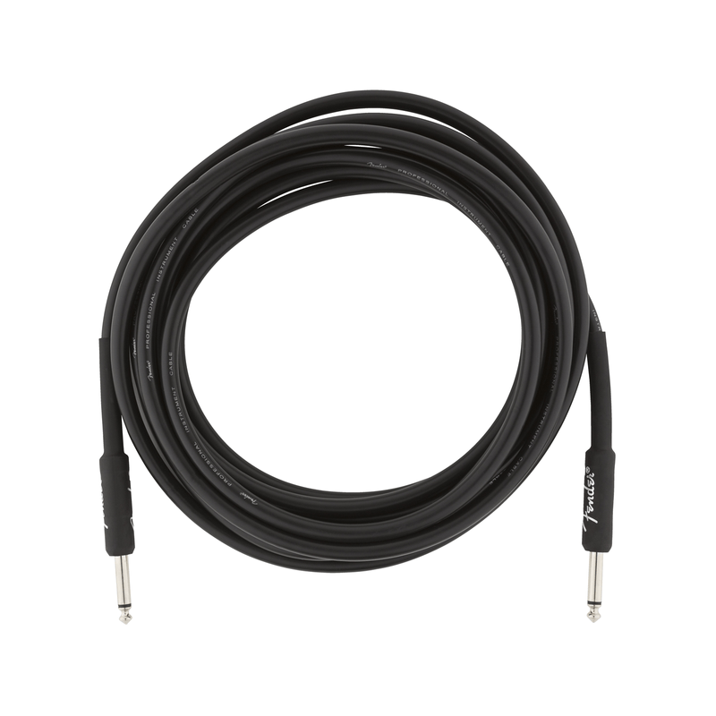 Cabo-Para-Instrumentos-Black-Professional-Series---Fender
