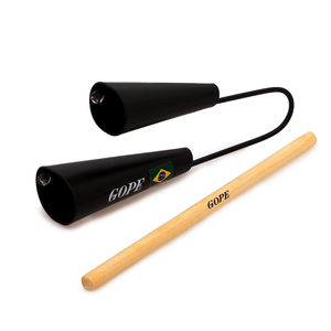 Agogô Duplo Epoxi Mirim 675 - Gope