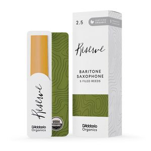Palheta Saxofone Barítono D'Addario Organic Reserve