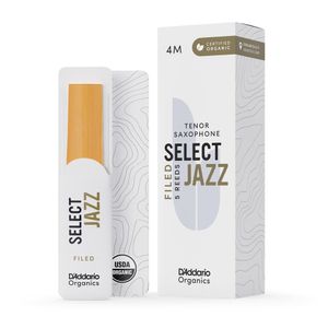 Palheta Saxofone Tenor D'Addario Organic Select Jazz