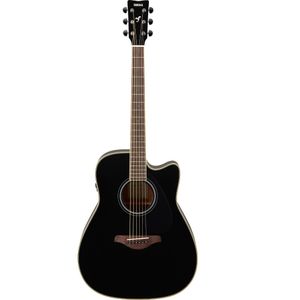 Violão TransAcoustic Preto FGC-TA BL - Yamaha