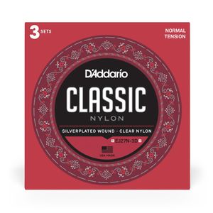 Encordoamento Para Violão Nylon D'Addario Classic Nylon EJ27N