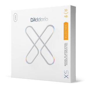 Encordoamento Para Guitarra Revestido 10-46 Tensão Leve D'Addario XS Nickel XSE1046