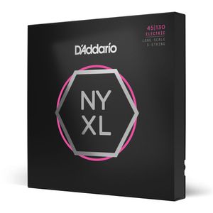 Encordoamento Para Baixo 5 Cordas 45-130 Escala Longa D'Addario NYXL45130
