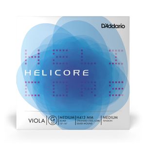 Corda Avulsa Para Viola De Arco SOL Tensão Média D'Addario Helicore H413 MM