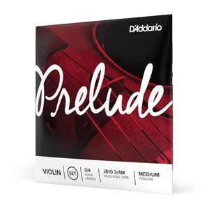 Encordoamento Para Violino Tensão Média D'Addario Prelude J810