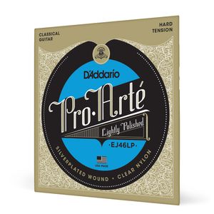 Encordoamento Para Violão Nylon D'Addario Pro-Arté Lightly Polished EJ46LP