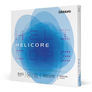 Encordoamento Para Contrabaixo D'Addario Helicore Hibrido HH610 3/4