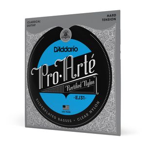 Encordoamento Para Violão Nylon D'Addario Pro-Arté Rectified Nylon EJ31