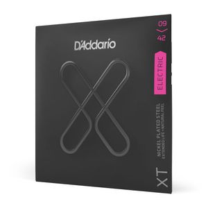 Encordoamento Para Guitarra Revestido 09-42 Tensão Extra-Leve D'Addario XT Nickel XTE0942