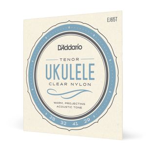 Encordoamento Para Ukulele Tenor D'Addario Pro-Arté Custom Extruded Clear Nylon EJ65T