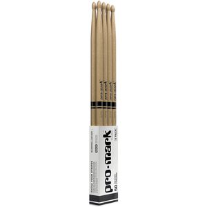 Baqueta 5A Ponta Madeira (4 Pares) ProMark American Hickory TX5AW-4P