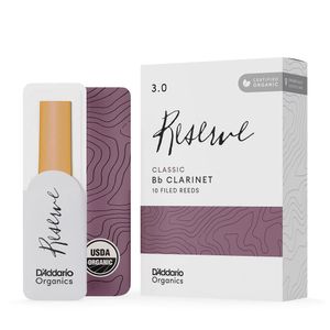 Palheta Clarineta Bb D'Addario Organic Reserve Classic