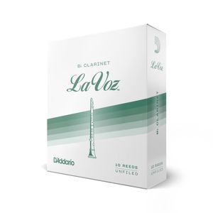 Palheta Clarineta Bb D'Addario La Voz