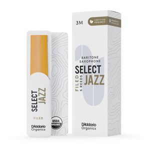 Palheta Saxofone Barítono D'Addario Organic Select Jazz