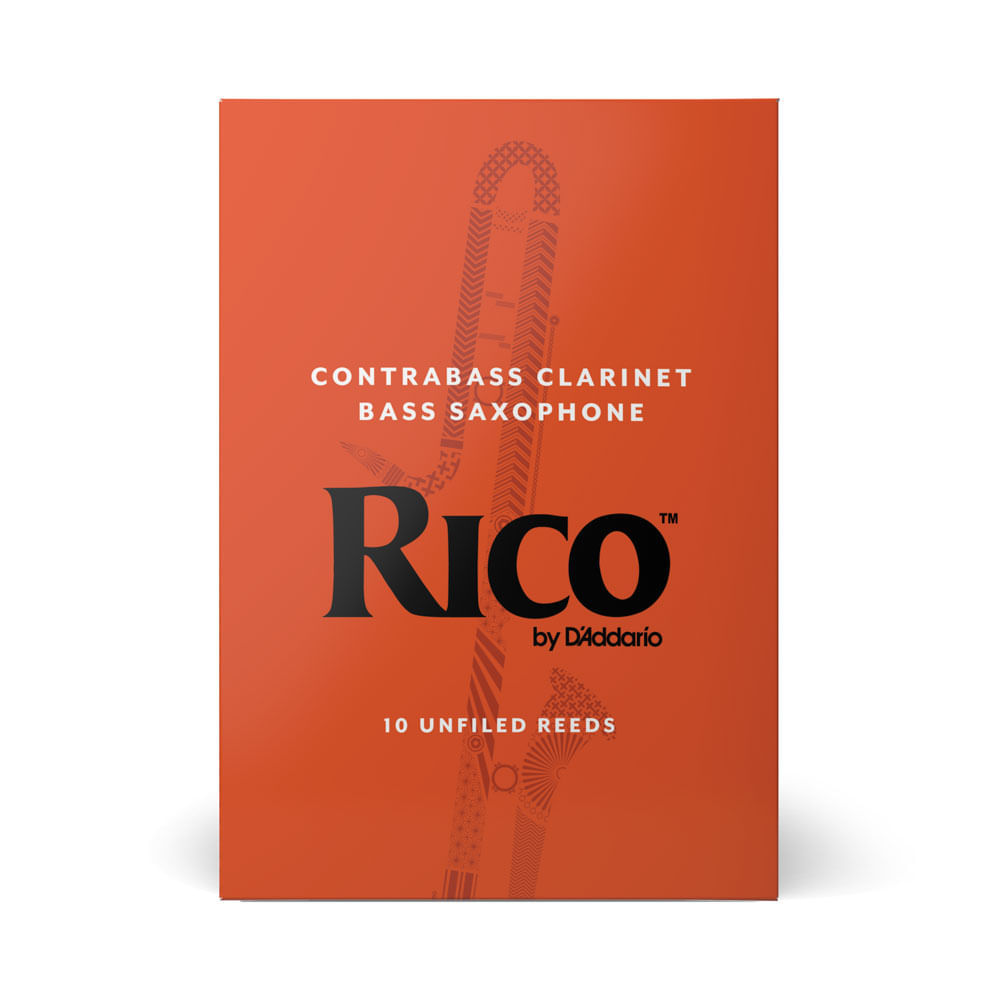 Encontraproduto.com.br - Palheta Clarineta Contrabaixo DAddario Rico