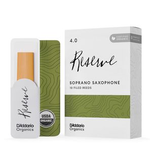 Palheta Saxofone Soprano D'Addario Organic Reserve