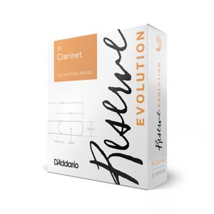Palheta Clarineta Bb D'Addario Reserve Evolution