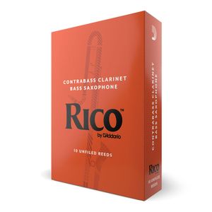 Palheta Clarineta Contrabaixo D'Addario Rico