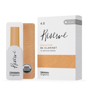 Palheta Clarineta Bb D'Addario Organic Reserve Evolution