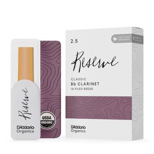 Palheta Clarineta Bb D'Addario Organic Reserve Classic