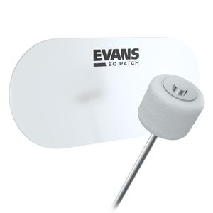 Pad Protetor Para Pele De Bumbo Pedal Duplo (2 Unidades) Evans EQ PATCH EQPC2
