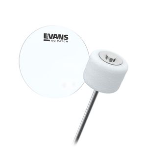 Pad Protetor Para Pele De Bumbo Pedal Simples (2 Unidades) Evans EQ PATCH EQPC1
