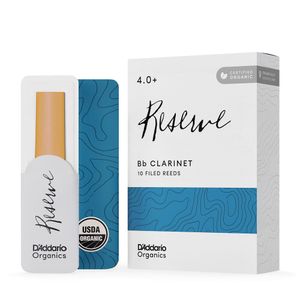 Palheta Clarineta Bb D'Addario Organic Reserve