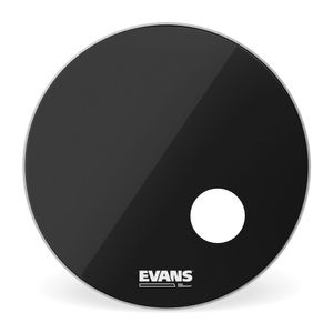 Pele Para Bumbo Evans EQ3 Resonant Black