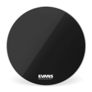 Pele Para Bumbo Evans Resonant Black