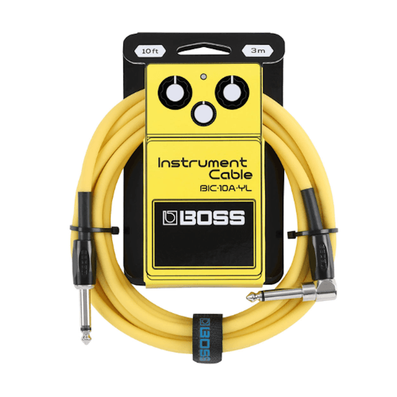 Cabo Para Instrumento P10 x P10L 3M Amarelo BIC-10A-YL - Boss.png