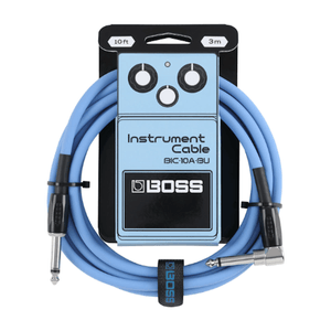 Cabo Para Instrumento P10 x P10L 3M Azul BIC-10A-BU - Boss